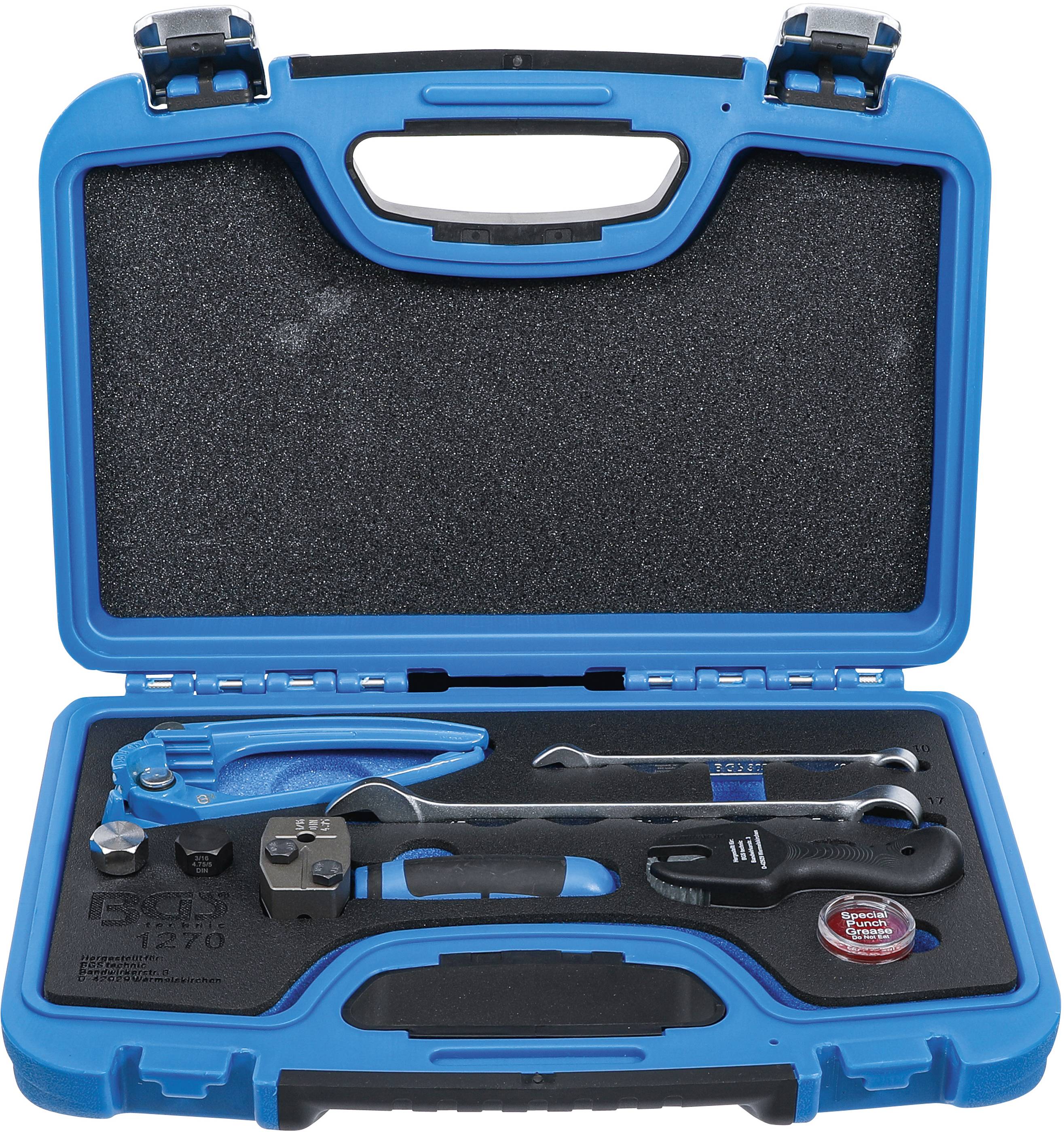 BGS Bördel-, Biege- & Trenn-Werkzeug-Satz | für 4,75 mm (3/16")