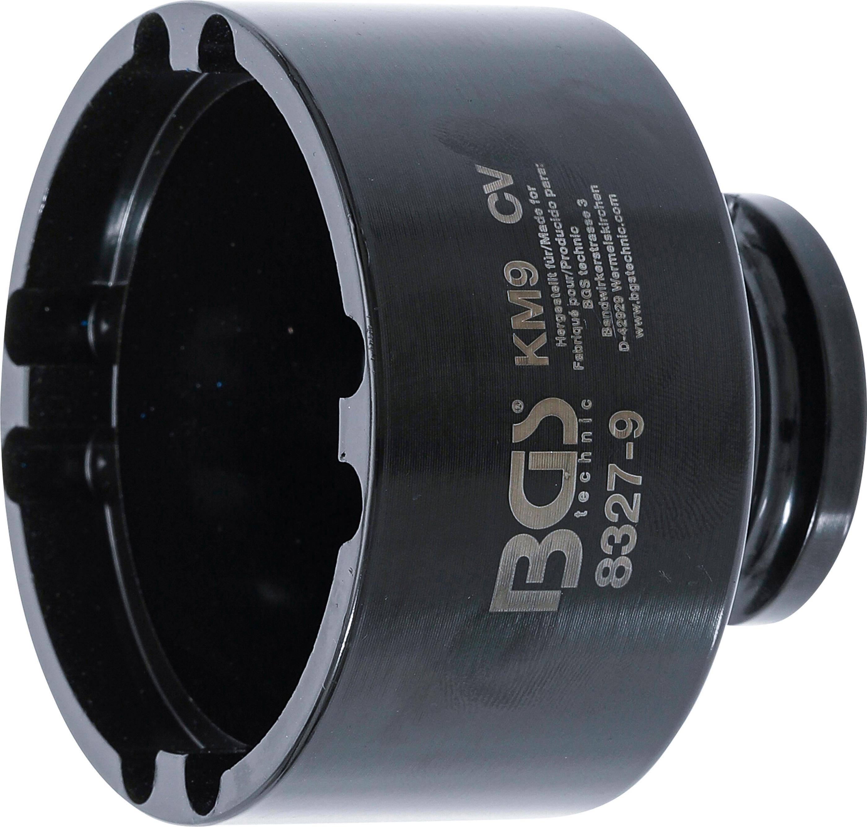 BGS technic Nutmutternschlüssel | Zapfen innen liegend | KM9