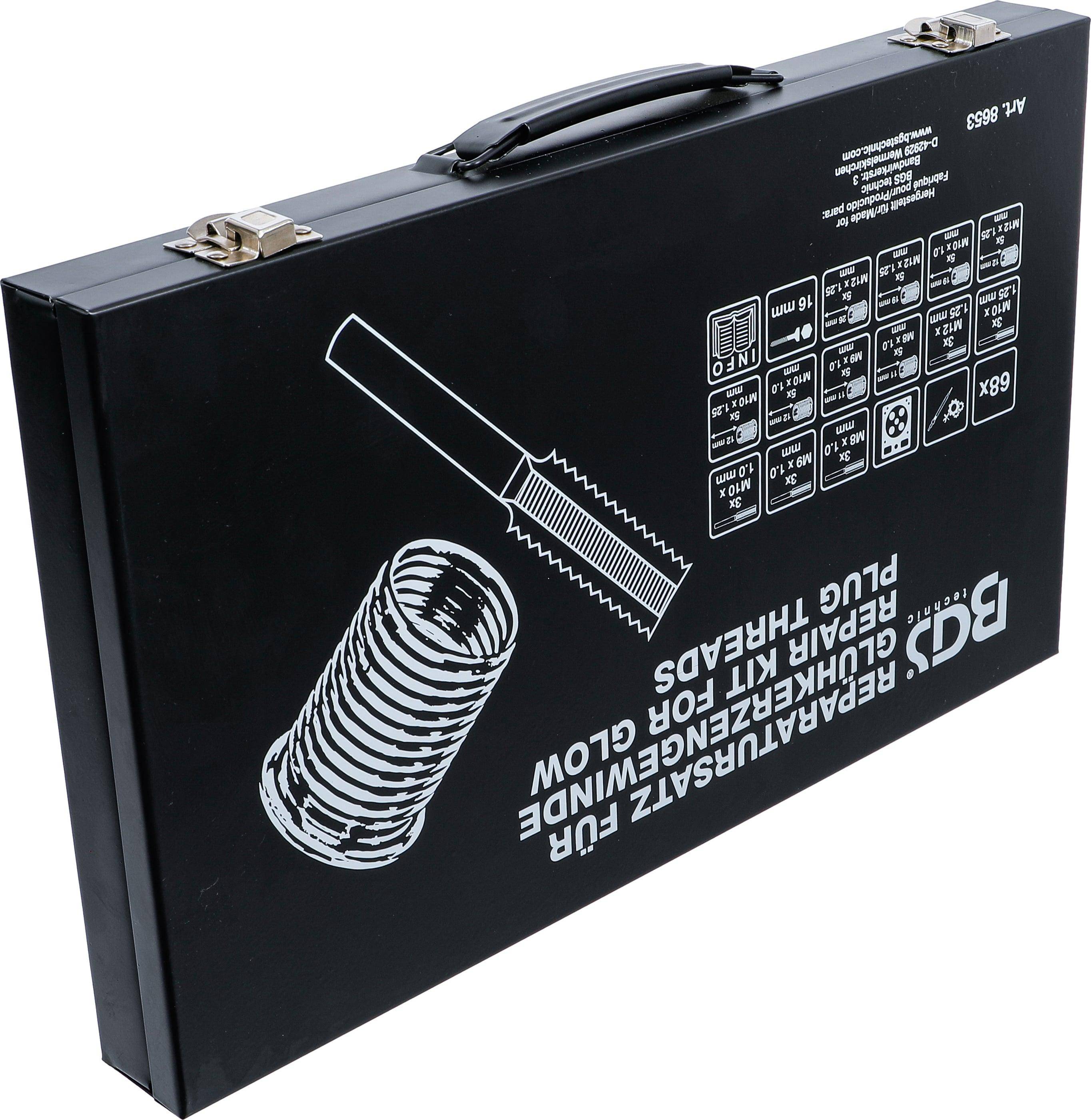 Ein schwarzer Koffer mit der Bezeichnung „BGS