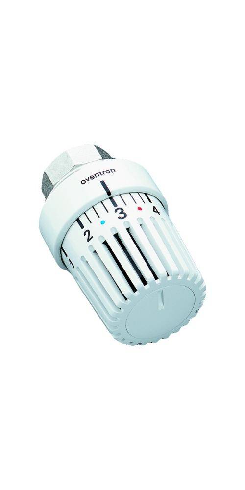 Oventrop Thermostat Uni LH mit Nullstellung, weiß