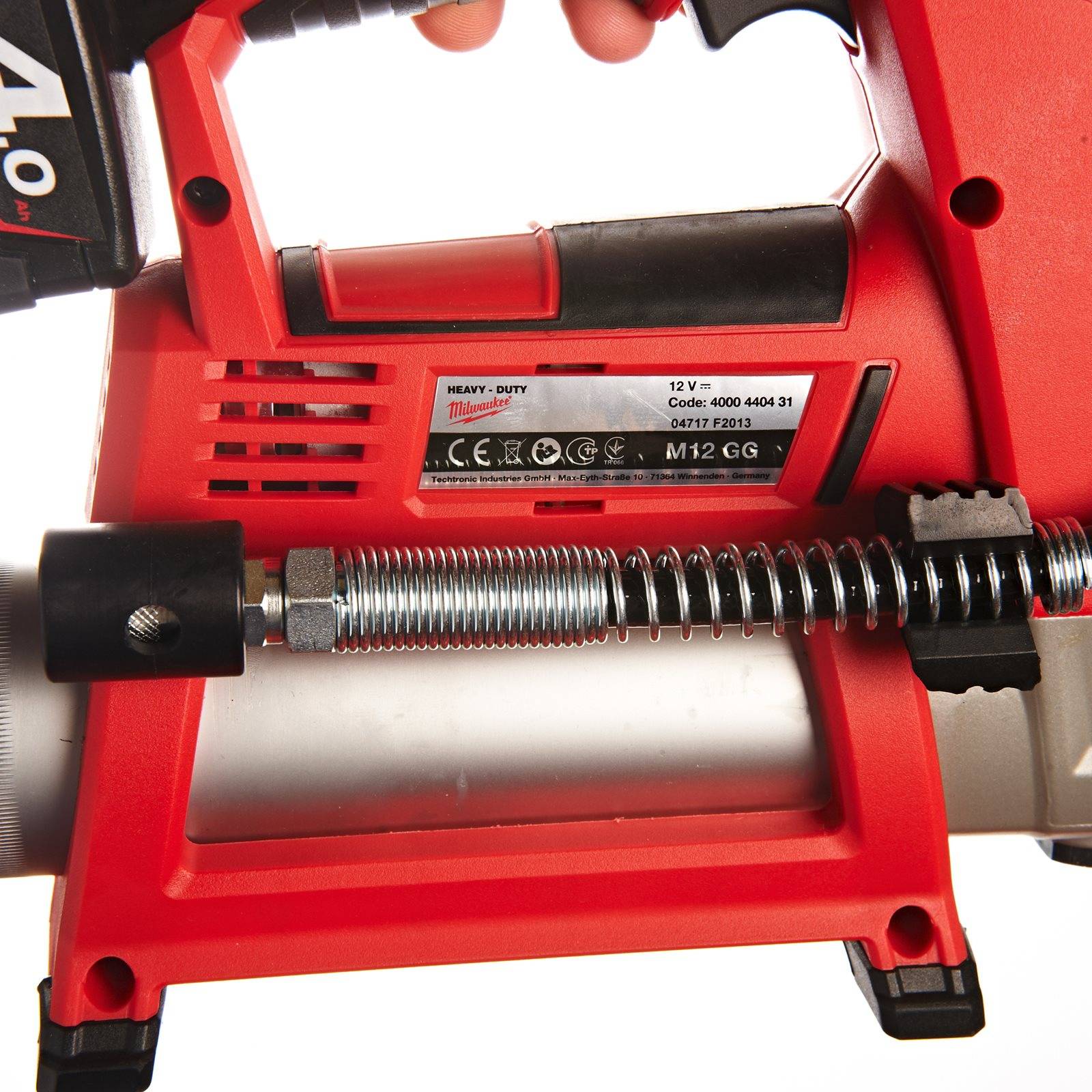 Milwaukee Akku-Fettpresse M12 GG-0 12V