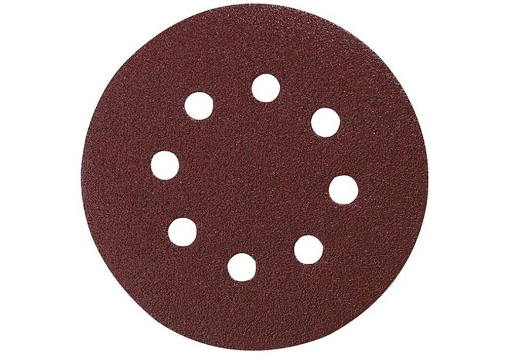 makita Schleifpapier P-43636 D.125mm Krnung 60 rot Klett gelocht