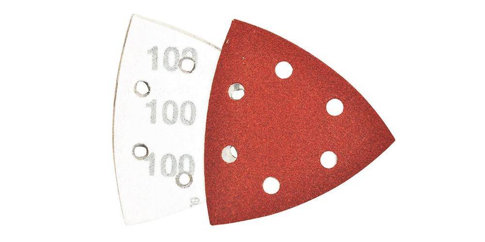 makita Delta-Schleifpapier B-22947 Körnung 100 rot Holz