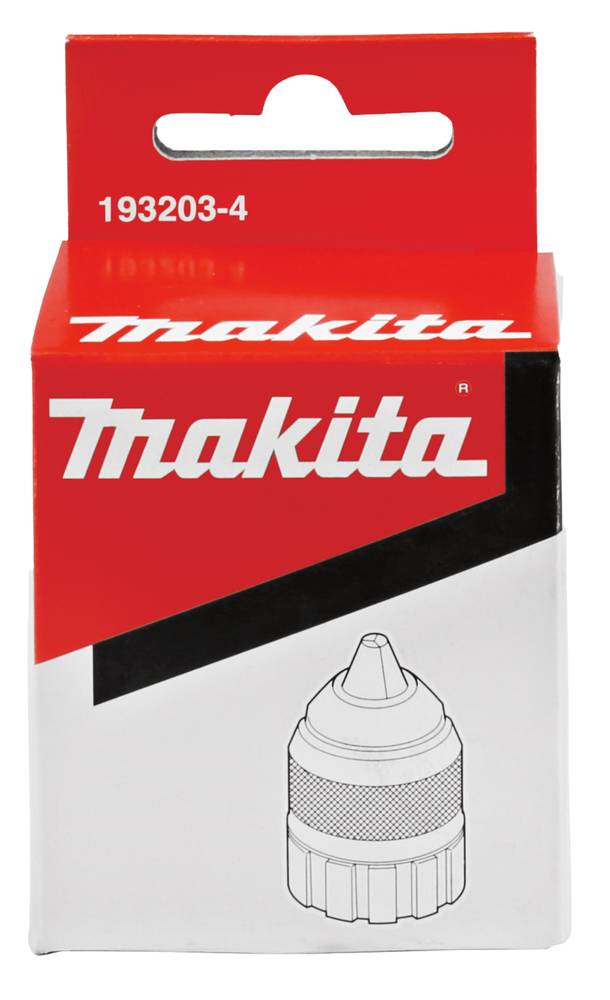 Makita Schnellspannbohrfutter, 6,5 mm 3/8" - 24 UNF • 0,8 - 6,5 mm