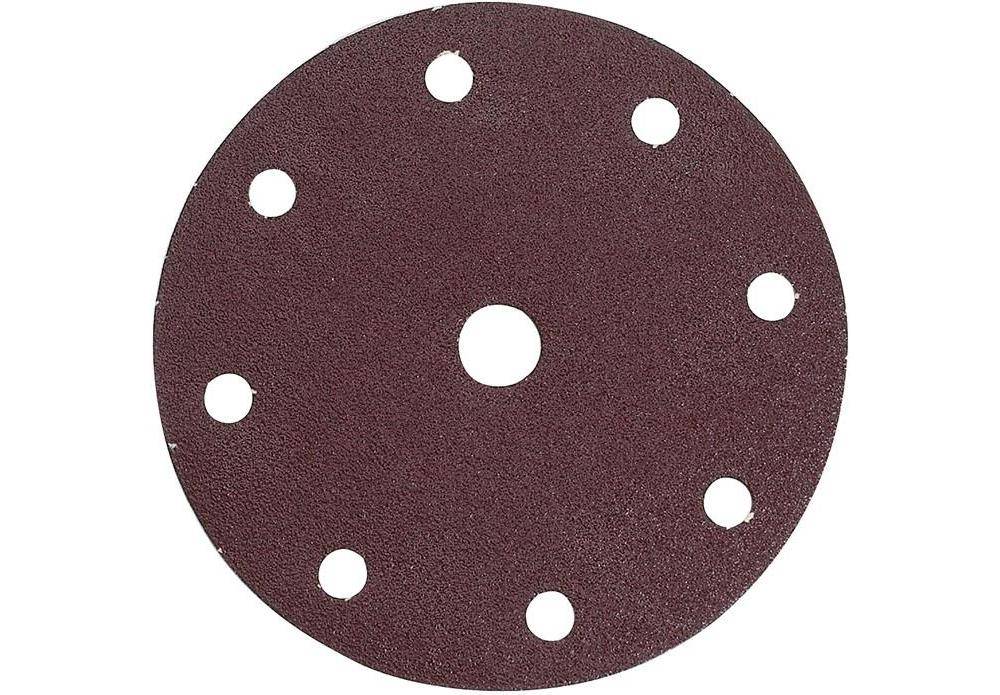 makita Schleifpapier P-32596 D.150mm Körnung 80 rot Klett gelocht