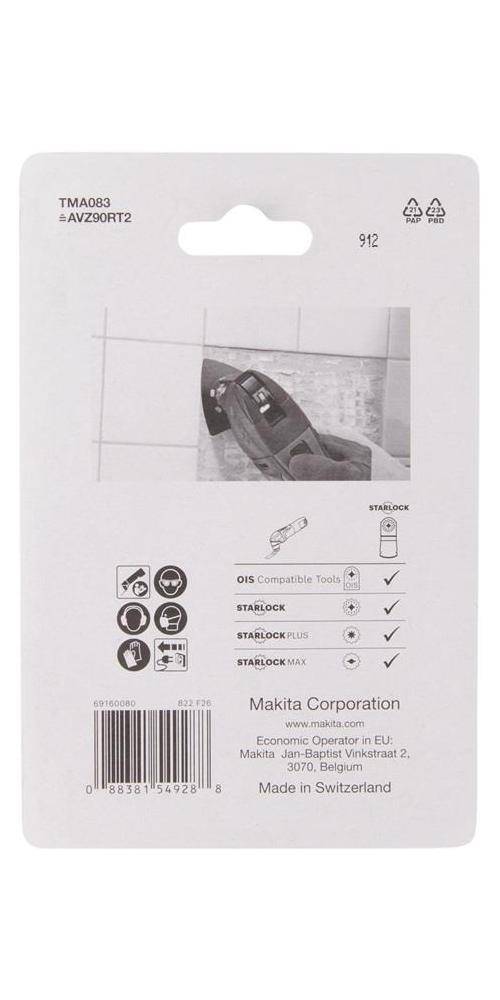 makita Deltaplatte B-69799 D.90mm HM Krnung 20 TMA083