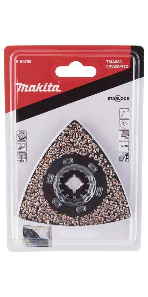 makita Deltaplatte B-69799 D.90mm HM Körnung 20 TMA083