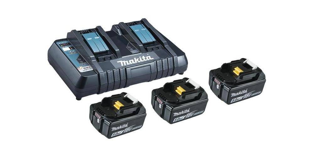 Makita LXT - Batterieladegerät + Batterie - für Makita DHR263Z - DHR263ZJ - DHR2