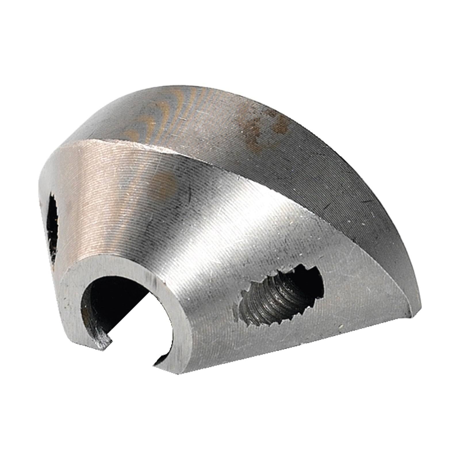 Eine Metallrohrverschraubung mit konischer Form und Gewindeanschlüssen, die zum Verbinden von Rohren in der Sanitär- oder Industrietechnik verwendet wird.