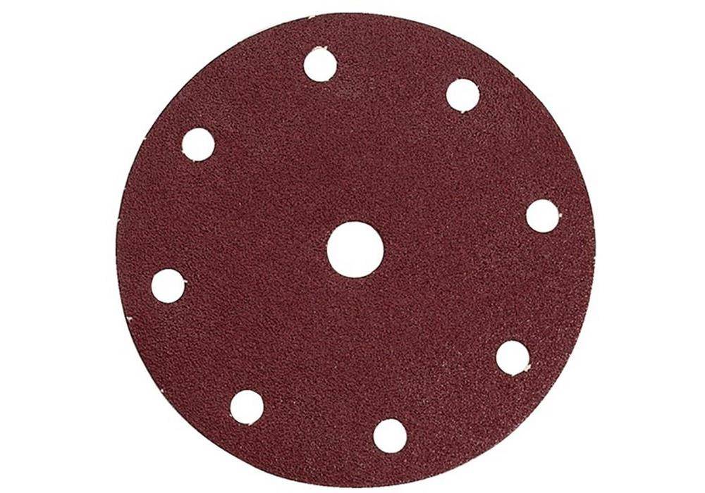 makita Schleifpapier P-32611 D.150mm Körnung 120 rot Klett gelocht