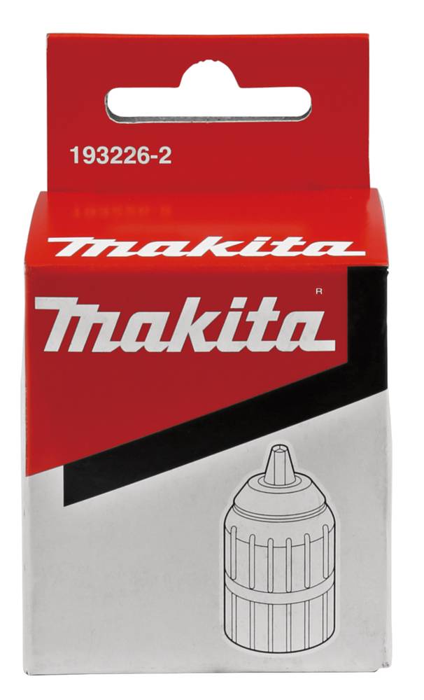 Makita-Produktkarton mit der Bezeichnung 193226-2 mit einer Strichzeichnung eines Werkzeugzubehörs auf der Vorderseite.