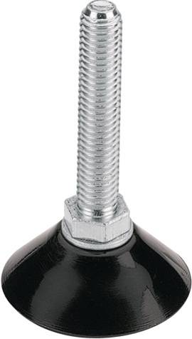 Verstellschraube STA schwarz Regale,Raumteiler,Trennw.HETTICH