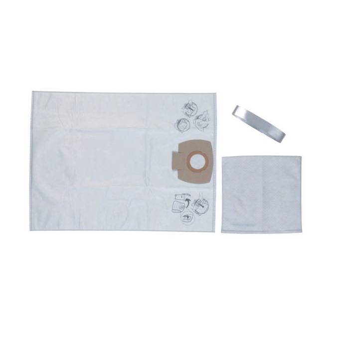 Milwaukee Filtersack Volumen 30l 4xVliesfilter 1xNassfilter 5er Pack