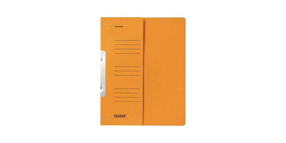 FALKEN Einhakhefter DIN A4 250g/m² Manilakarton orange
