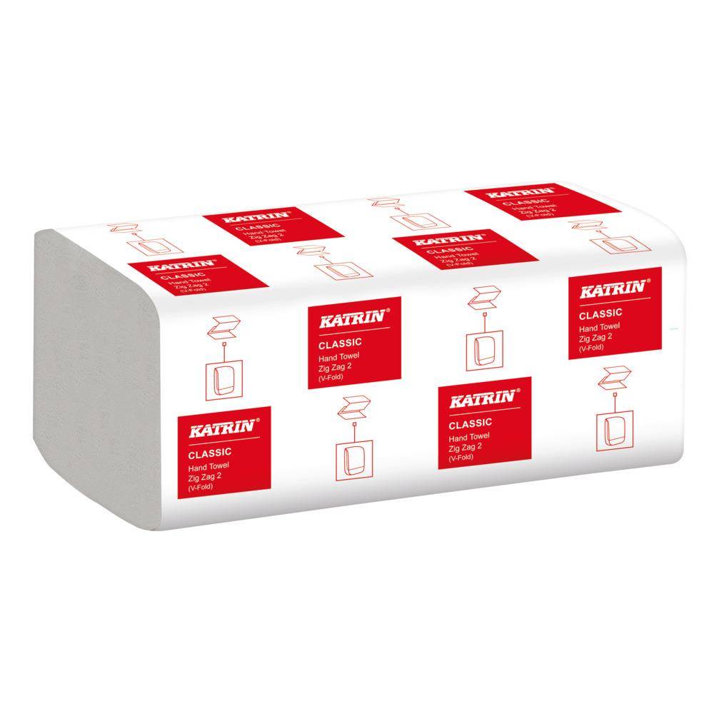 KATRIN Papierhandtücher und Spender | PK(4000BL)P-HAND 2LG WS22,4X23