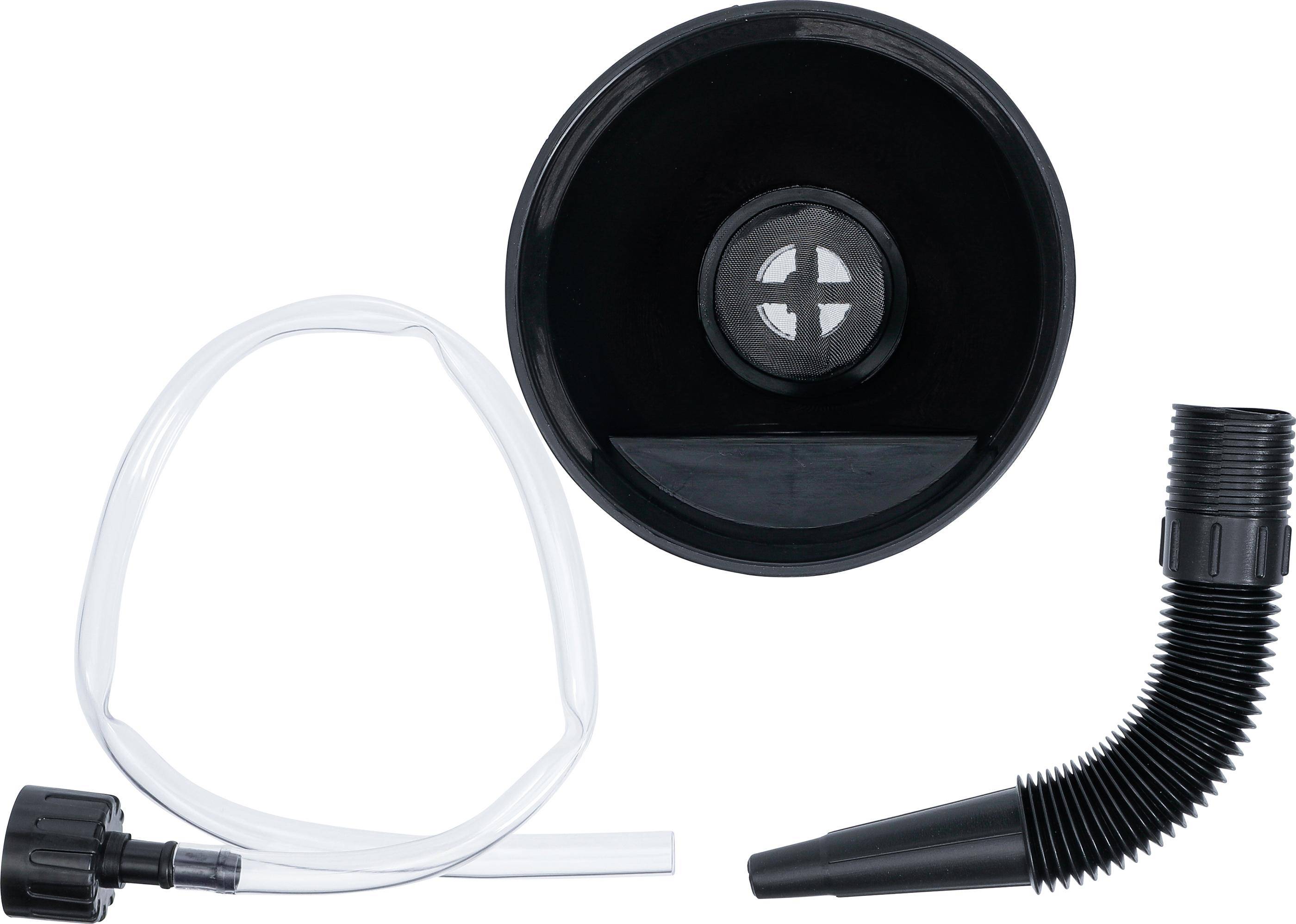 BGS technic Öl-Einfülltrichter-Satz | mit flexiblem Rohr und Schlauch