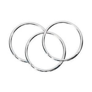 WEDO Metall-Schlüsselringe, Durchmesser: 20 mm Inhalt: 100 Stück