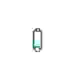 WEDO ® Schlüsselanhänger 5,2x2,1x0,3 cm (BxHxT) Ring Kunststoff grün