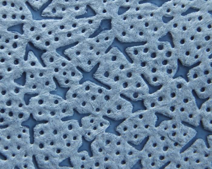 Putztuch WIPEX STAR L380xB300ca.mm blau 1-lagig WIPEX