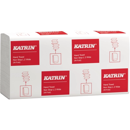 Katrin Papierhandtuch Non Stop L2 wide 61549 2lg. 24x32cm ws 3.000Bl. Katrin Papierhandtuch Non Stop L2 wide 61549 2lg. 24x32cm ws 3.000Bl.