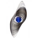 A2003 - Windspiel "Kreis" aus Edelstahl mit Glasperle A2003 - Windspiel "Kreis" aus Edelstahl mit Glasperle