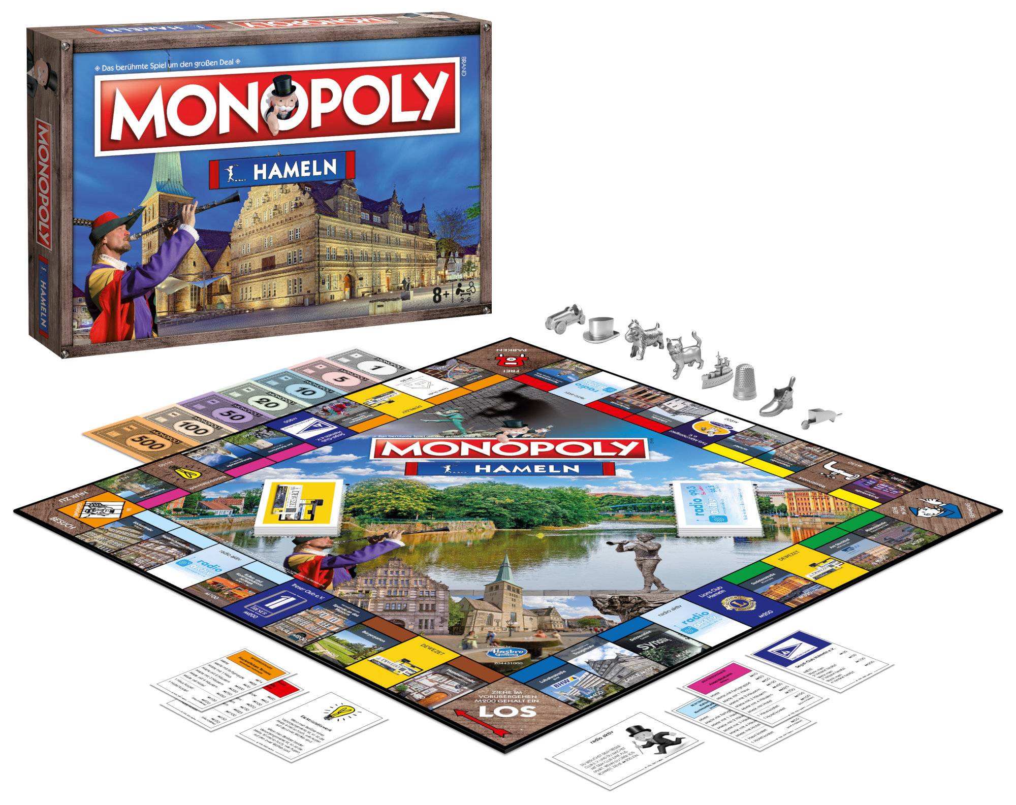 Monopoly Hameln Stadt City Edition Gesellschaftsspiel Brettspiel Spiel