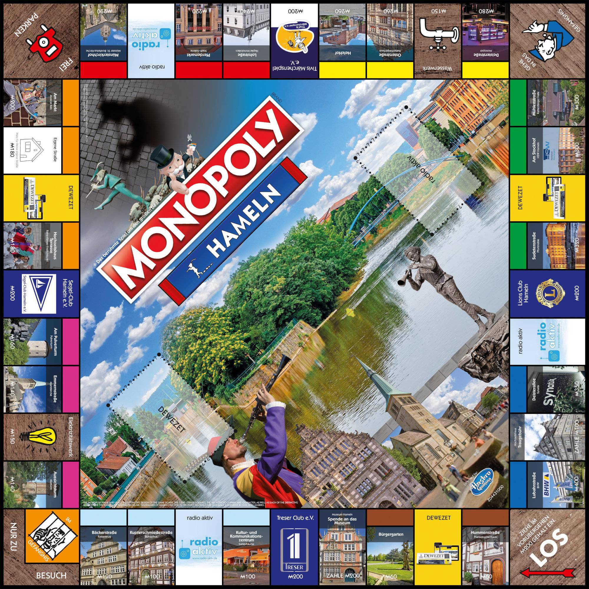 Monopoly Hameln Stadt City Edition Gesellschaftsspiel Brettspiel Spiel