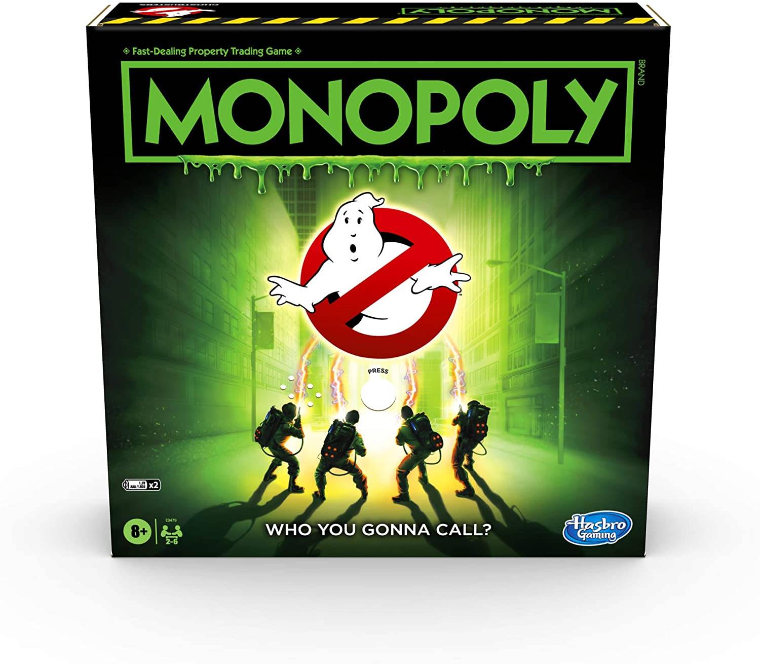 Hasbro - Monopoly - Ghostbusters (englisch) Brettspiel Gesellschaftsspiel Geisterjäger