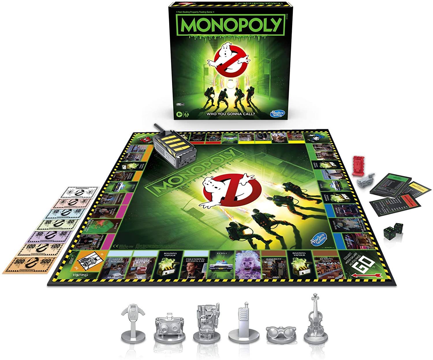 Hasbro - Monopoly - Ghostbusters (englisch) Brettspiel Gesellschaftsspiel Geisterjäger
