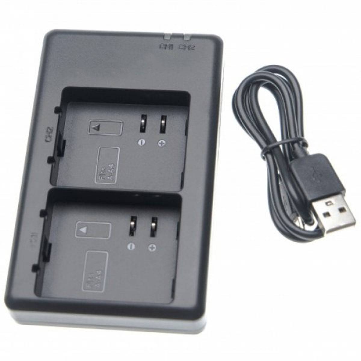 Dual-Ladegerät passend für Netgear Arlo Pro 3 Akkus, Ultra Ultra + Ultra 4K UHD VMA5400-10000S VMS5140 VMC4040P Akkulade