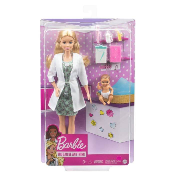 BARBIE Trades Kinderarzt und Zubehör