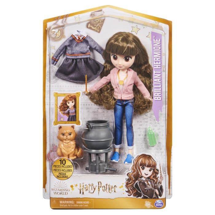 20 CM PUPPENKASTEN + HERMINE GRANGER ZUBEHÖR Wizarding World