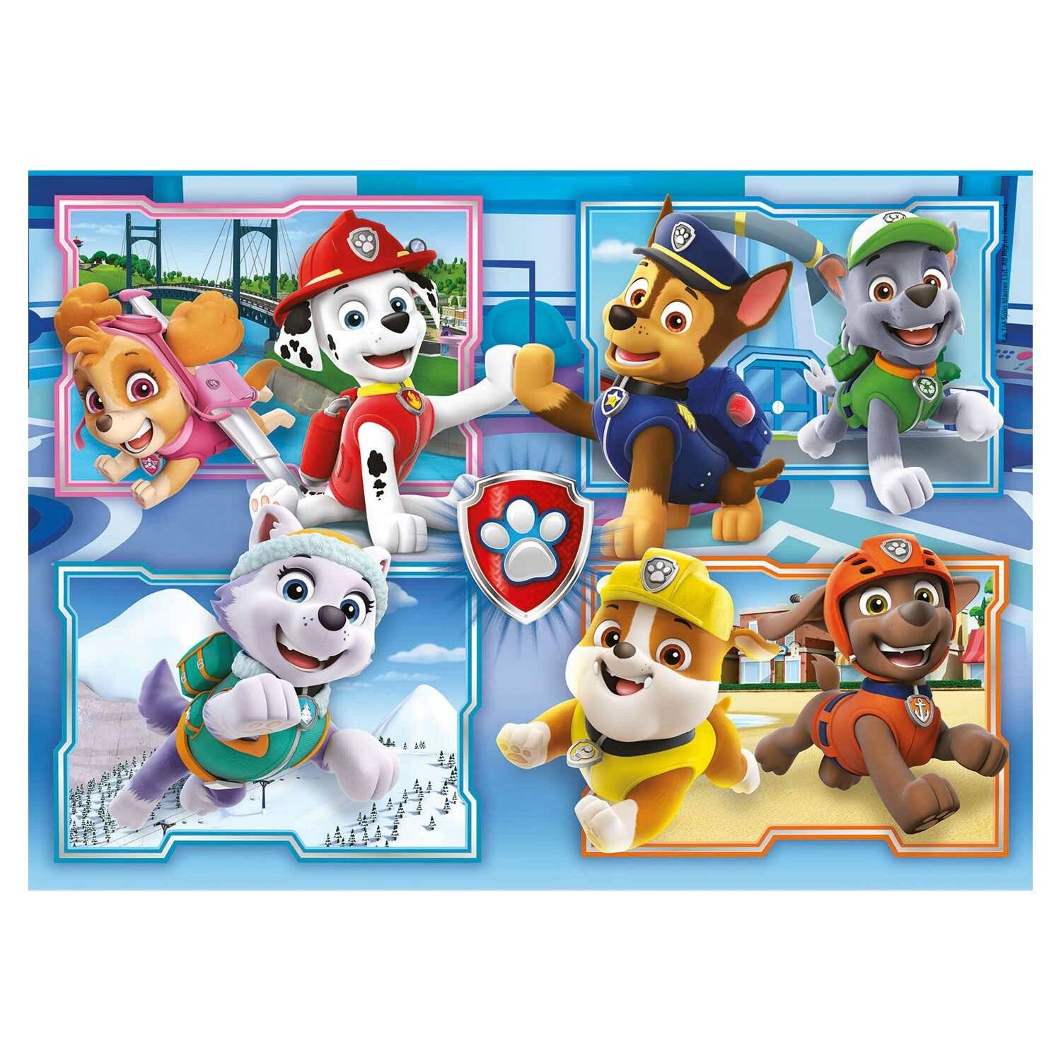 Clementoni Puzzle PAW Patrol, 2x60Stück.