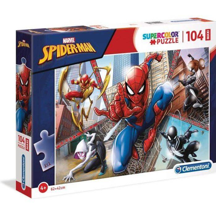 SPIDER MAN Puzzle Maxi 104 Teile - 68 x 48 cm