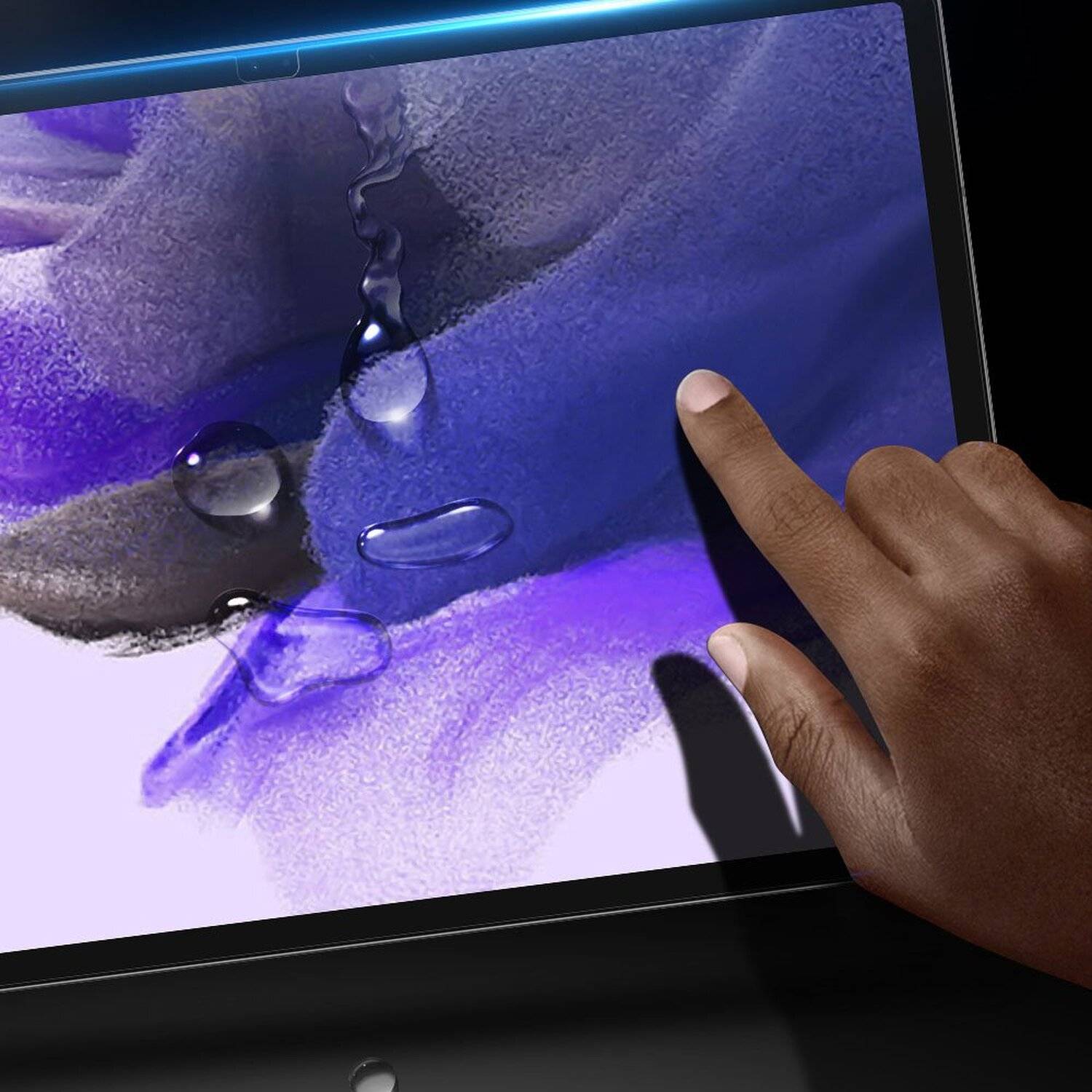 Schutz Glas Schutz Display Folie kompatibel mit SAMSUNG TAB S8 PLUS (SM-X800) Tablet Tempered Glass 9H