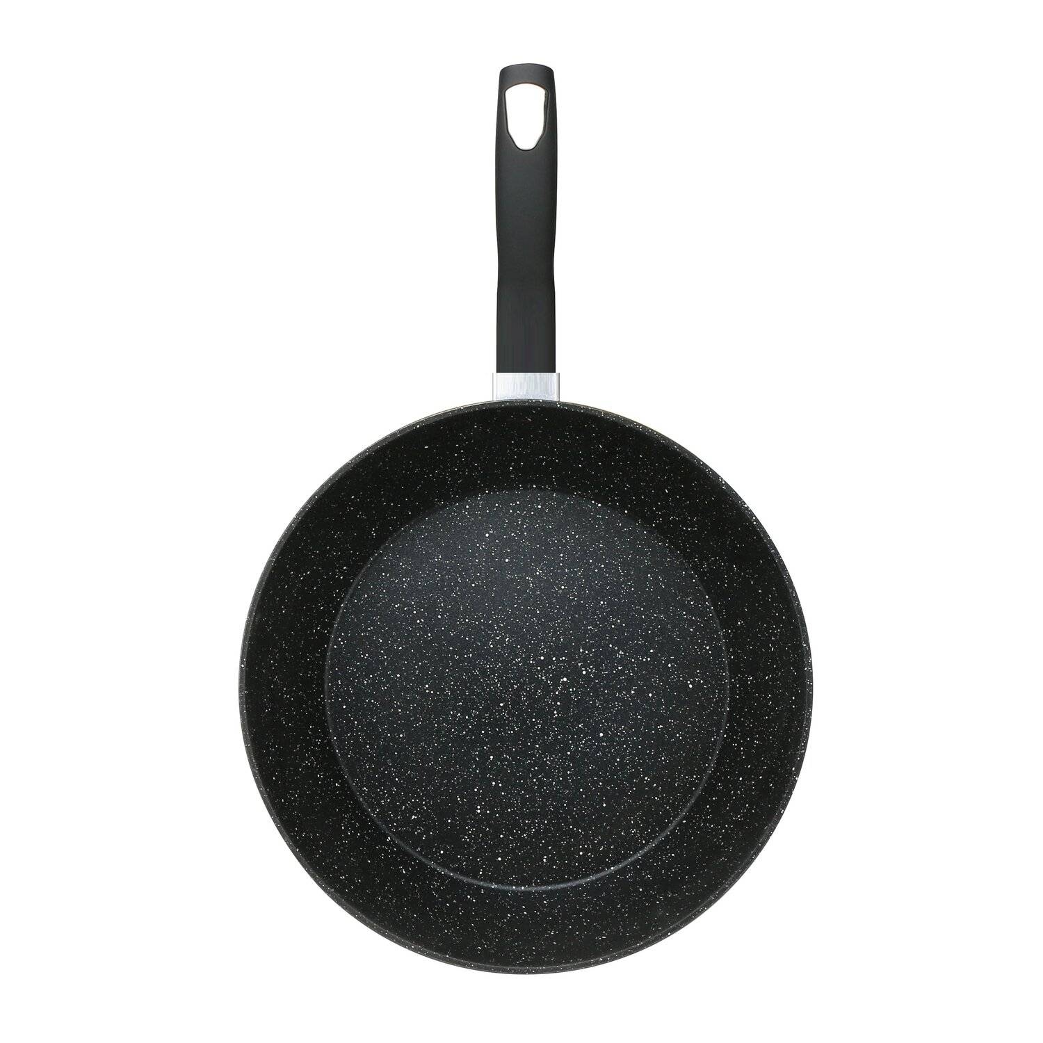 Bratpfanne "FFP" Serie Stielpfanne Ø24cm Induktion Braten Steak Schmorpfanne Grill Pfanne Schwarz