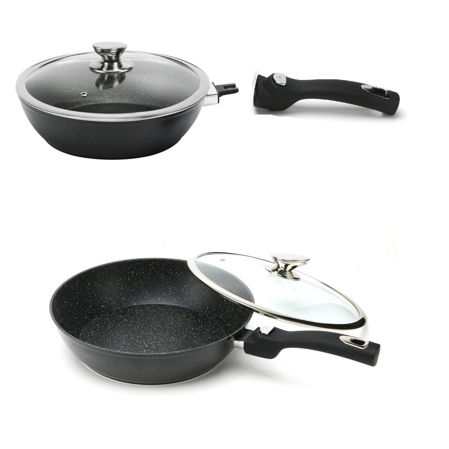 Sunay Couscous Pot aus Edelstahl Kochtopf mit Siebeinsatz in Silber 8L
