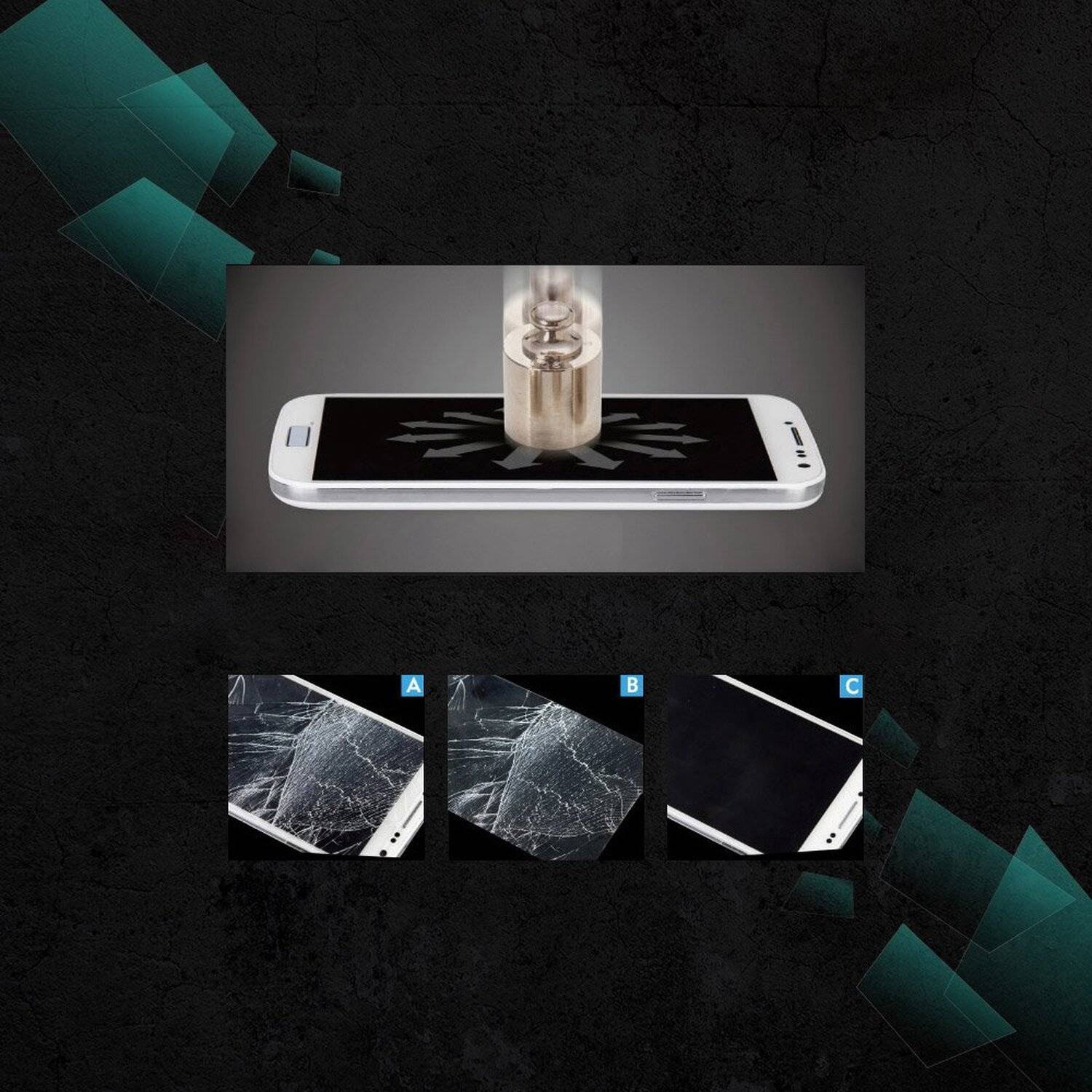 Schutz Glas Schutz Display Folie für SAMSUNG TAB S8 11" (SM-X700) Tablet Tempered Glass 9H