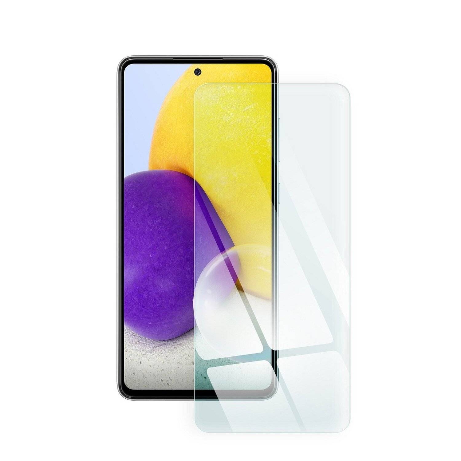Schutzglas 9H für Samsung Galaxy A73 5G Displayschutzfolie Schutzfolie Passgenau Glas