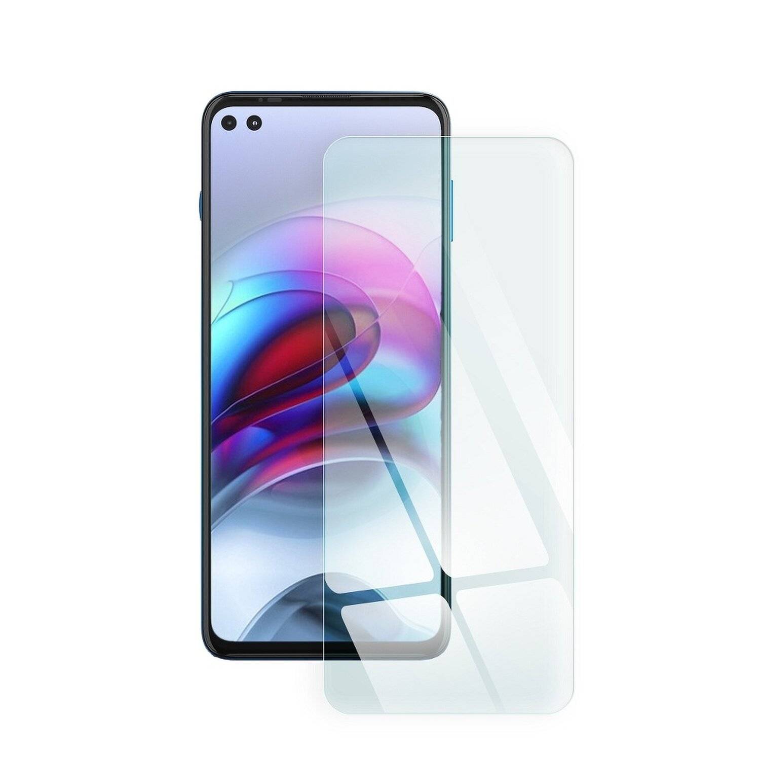 3X Schutz Schutz Glas 9H Tempered Glass Display Schutz Folie Display Glas Screen Protector für Motorola Moto G100