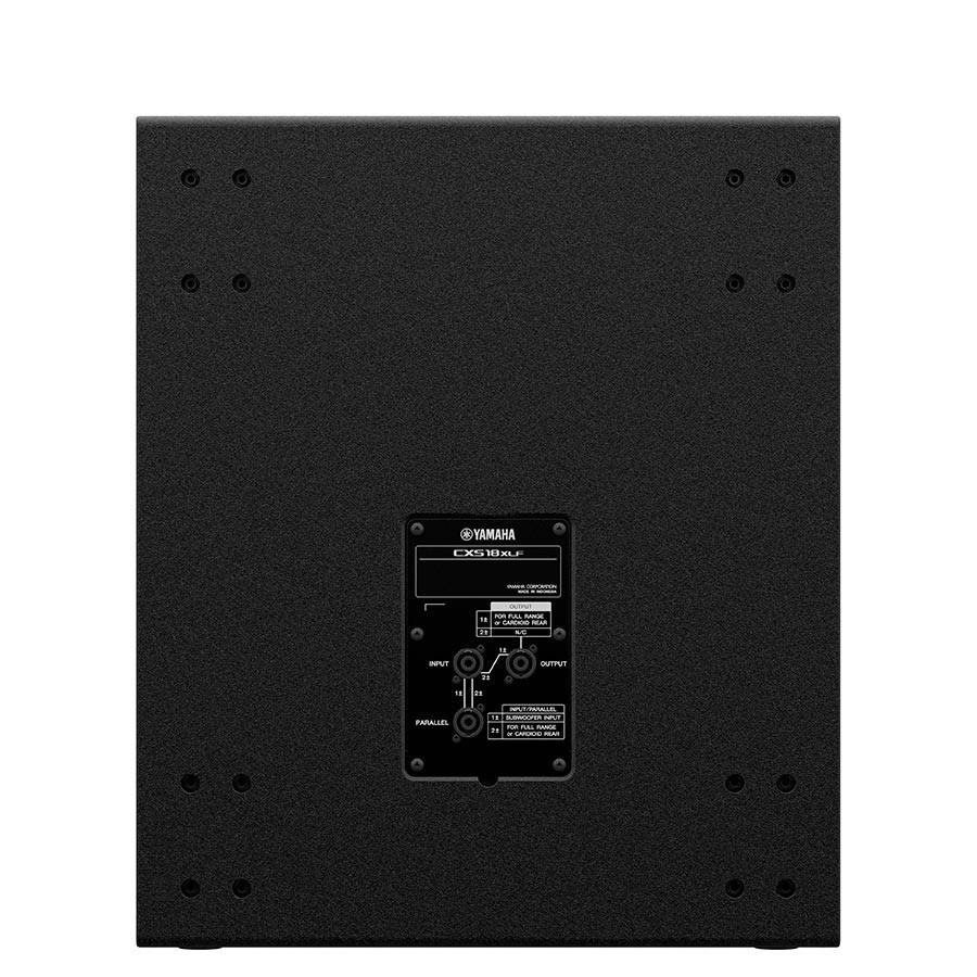 YAMAHA CXS18XLF - Passiver 18" Bassreflex Subwoofer mit 4"-Spule (1.000 Watt PGM) - in schwarz