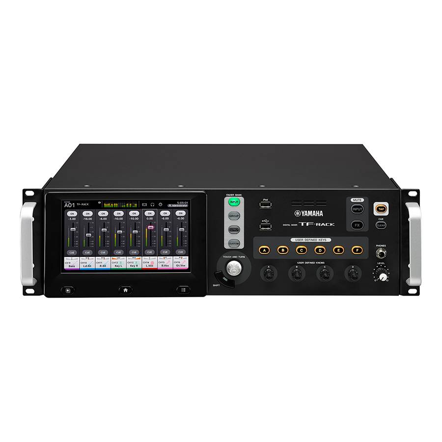 YAMAHA TF-RACK - Digitales Mischpult in Rack-Mount Form (32 Mono + 2 Stereo + 2 Return Eingangskanäle | 20 AUX-Busse | 8