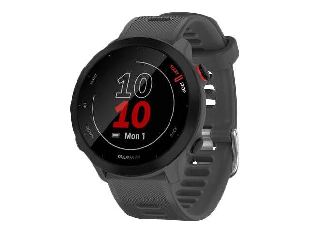 Garmin Forerunner 55 - Sportuhr mit Band - Silikon - Anzeige 2.63 cm (1.04"")