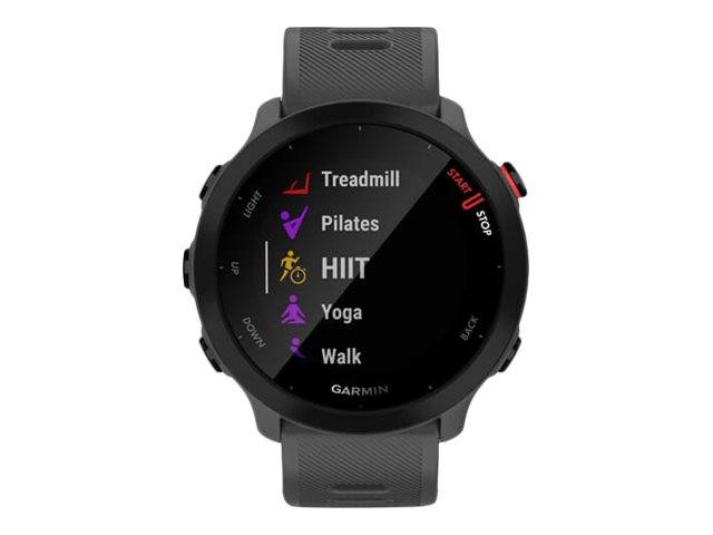 Garmin Forerunner 55 - Sportuhr mit Band - Silikon - Anzeige 2.63 cm (1.04"")