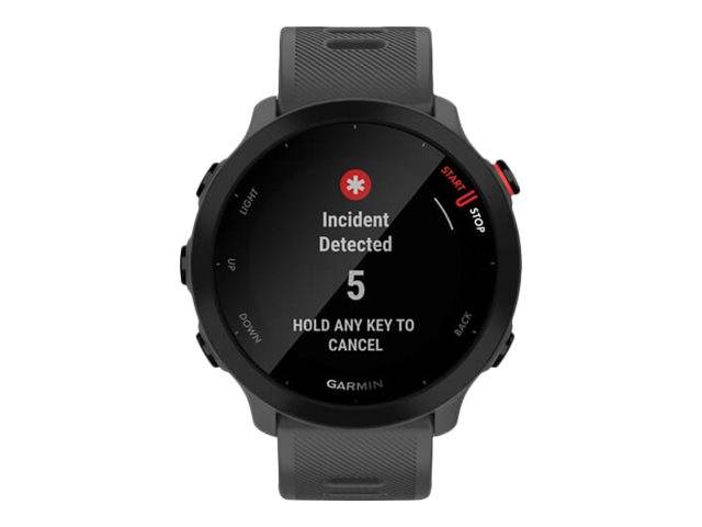 Garmin Forerunner 55 - Sportuhr mit Band - Silikon - Anzeige 2.63 cm (1.04"")