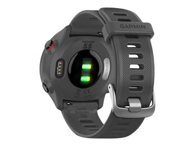 Garmin Forerunner 55 - Sportuhr mit Band - Silikon - Anzeige 2.63 cm (1.04"")