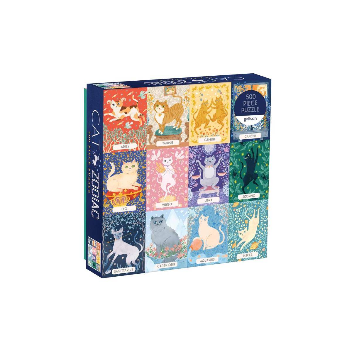 57068 - Cat Zodiac - Puzzle, 500 Teile (DE-Ausgabe)