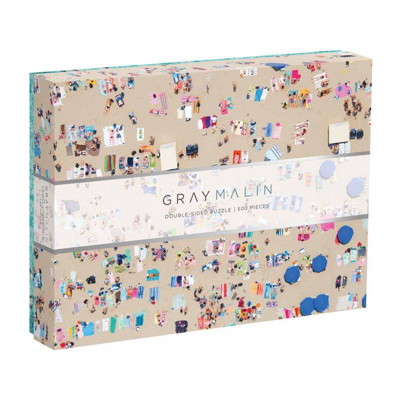 57242 - Gray Malin The Beach - 2-seitiges Puzzle, 500 Teile