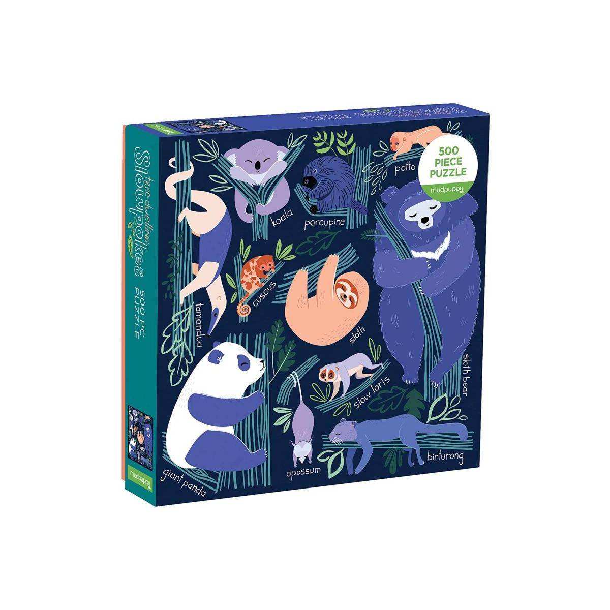 57648 - Tree-Dwelling Slowpoke - Familienpuzzle, 500 Teile
