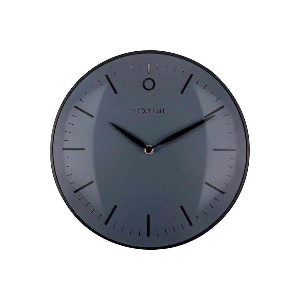 3256ZW - Design-Wanduhr "Glamour Small", geräuschlos, schwarz, 30 cm